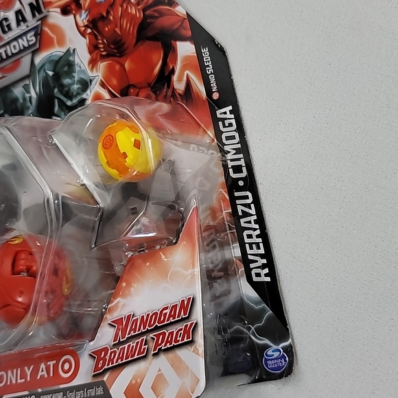 Bakugan Evolutions Nanogan Brawl Pack - Ryerazu And Cimgoa - Target Exclusive - Picture 2 of 12